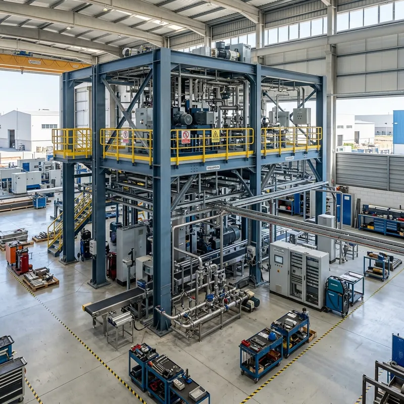 Instalación industrial en España